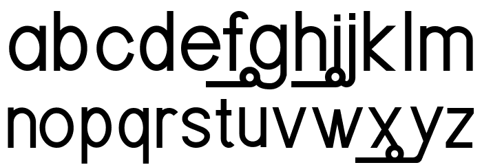 Orangejus Demo Font LOWERCASE