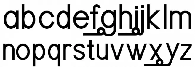 Orangejus Demo Font LOWERCASE