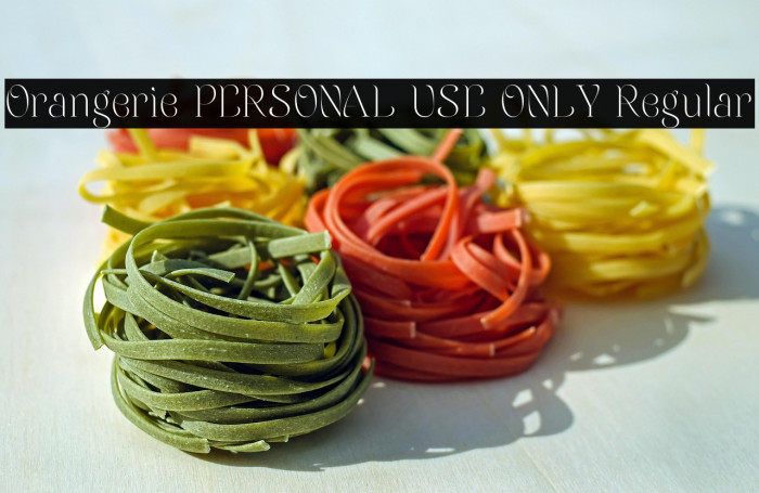 Orangerie PERSONAL USE ONLY Regular Example 3