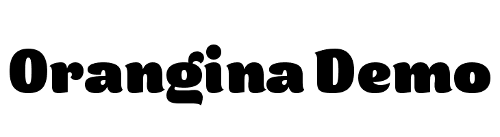 Orangina Demo  免费字体下载