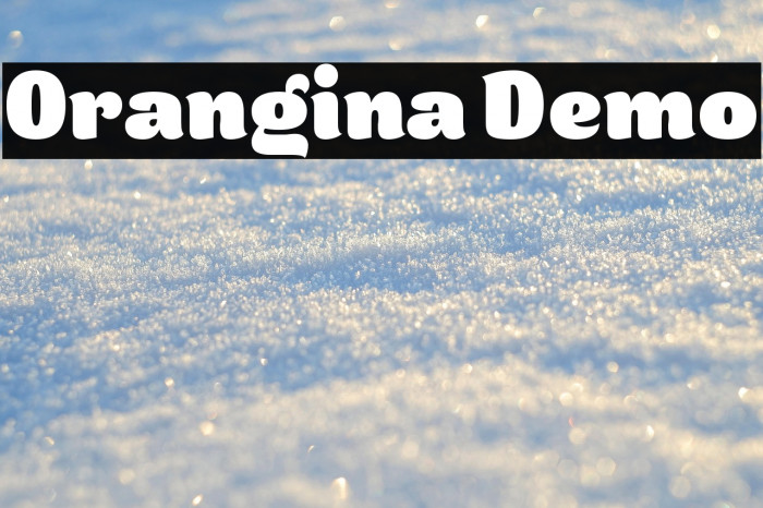 Orangina Demo Example 3