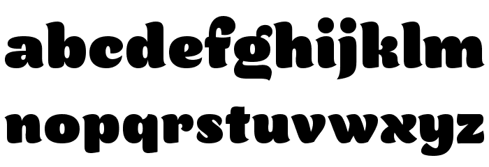 Orangina Demo Font LOWERCASE
