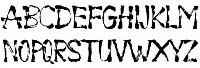 Orangutan Demo Schriftart Groß