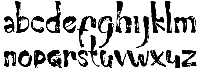 Orangutan Demo Font LOWERCASE