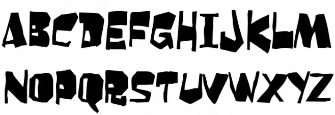 Orangutan Caratteri MINUSCOLO