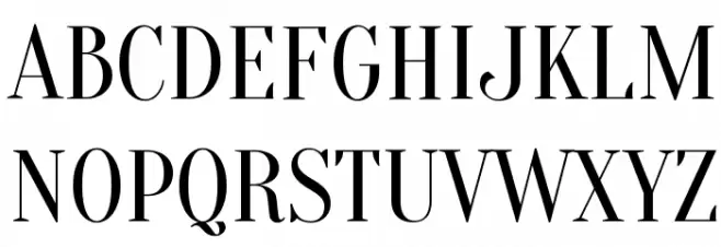Oranienbaum 字体 大写