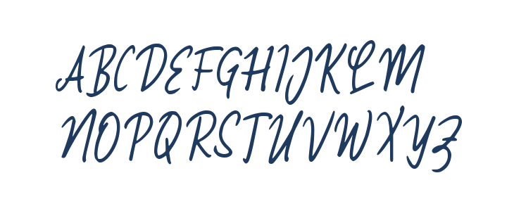 Oratman Signature Uppercase