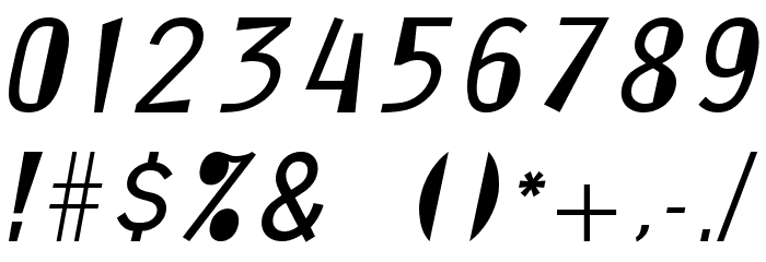 Orator Reformed Font OTHER CHARS