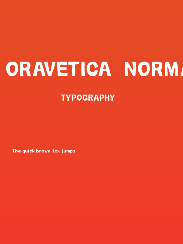 Oravetica  Normal Poster