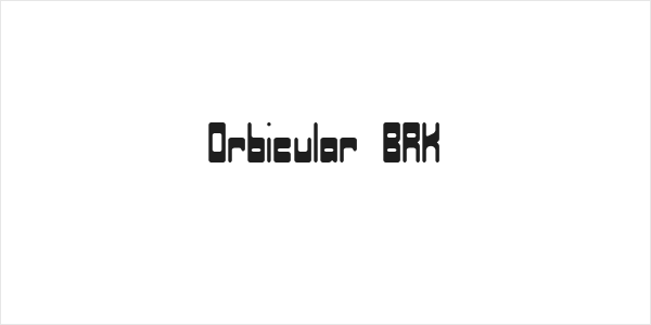 Orbicular BRK Logo