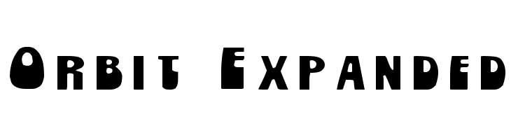 Orbit Expanded  नि: शुल्क फ़ॉन्ट्स डाउनलोड