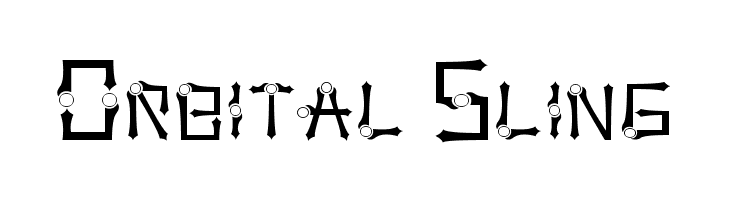 Orbital Sling  フリーフォントのダウンロード