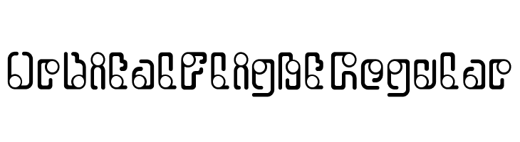 OrbitalFlight-Regular  Fuentes Gratis Descargar