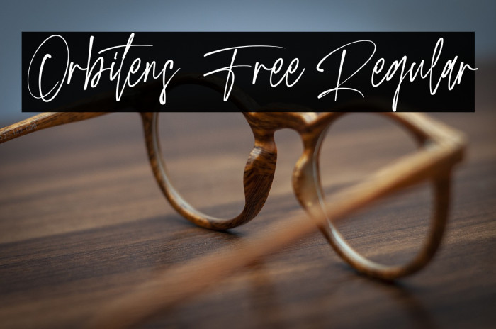 Orbitens Free Regular Example 1