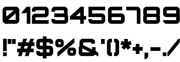 orbitron font similar fonts