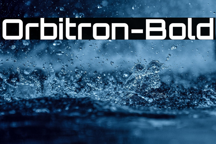 Orbitron-Bold Example 3