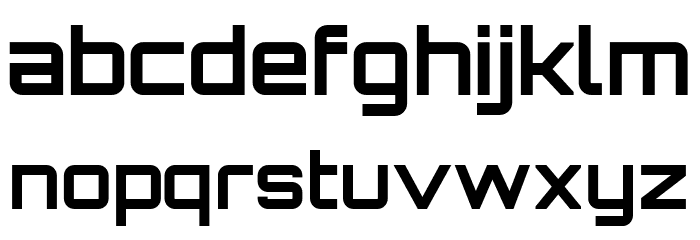 Orbitron-Bold Polices MINUSCULES