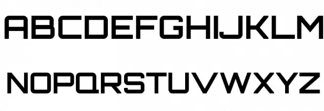 Orbitron Bold Шрифта ВЕРХНИЙ