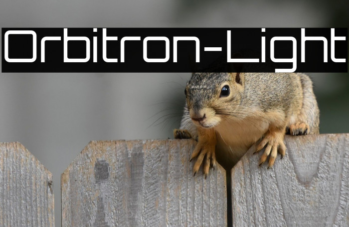 Orbitron-Light Example 3