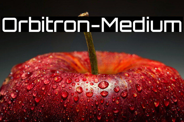 Orbitron-Medium Example 2