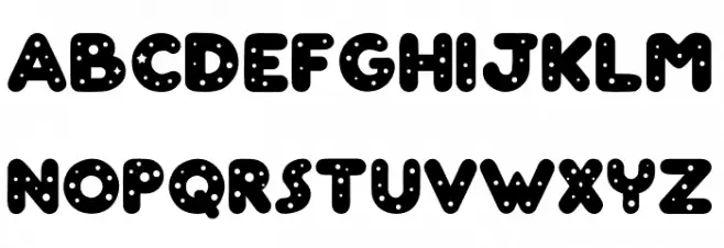 Orbitron PERSONAL USE ONLY! फ़ॉन्ट अपरकेस