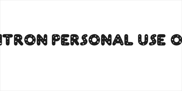 Orbitron PERSONAL USE ONLY! Logo