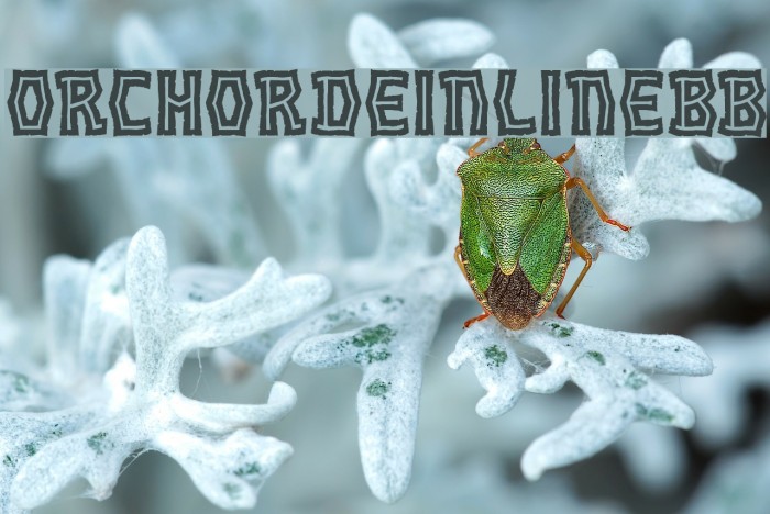 OrcHordeInlineBB Font examples