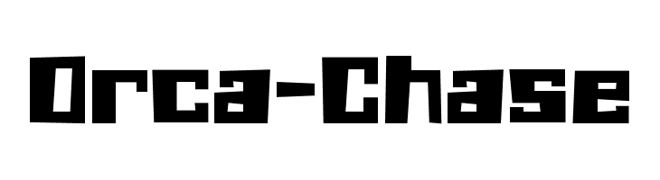 Orca-Chase  Fuentes Gratis Descargar