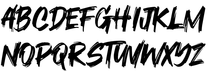 Orca Role Font UPPERCASE