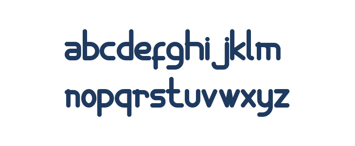 Orcef Bold Lowercase