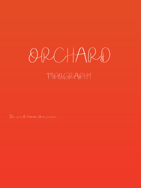 Orchard Poster