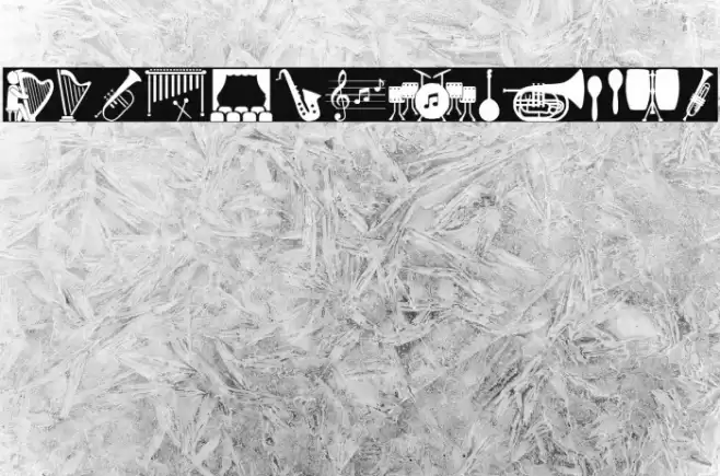 Orchestra Icons Font examples