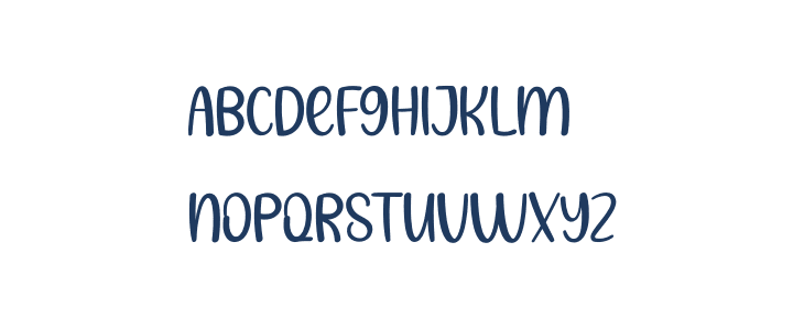Orchid Flower Lowercase