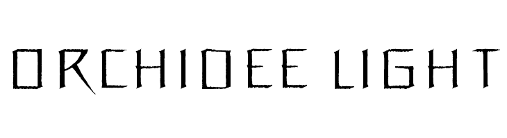 Orchidee Light  免费字体下载