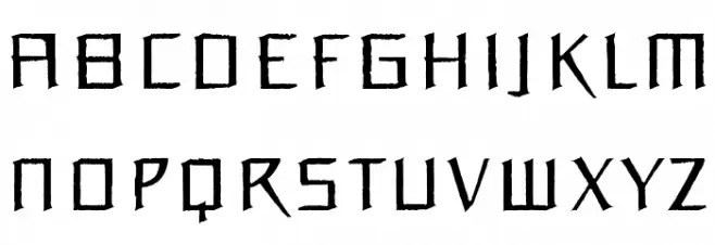 Orchidee Medium Schriftart Groß