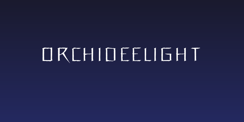 OrchideeLight Social Header