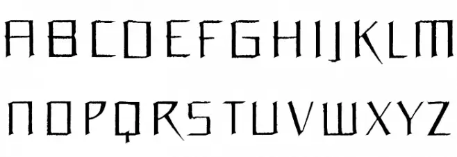 OrchideeLight Font LOWERCASE