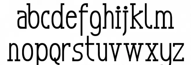 Orchidee 字体 小写