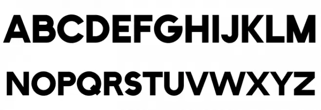 Orchis Prima Bold Schriftart Groß