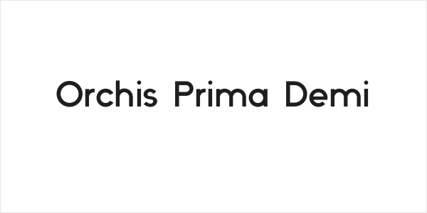 Orchis Prima Demi Logo