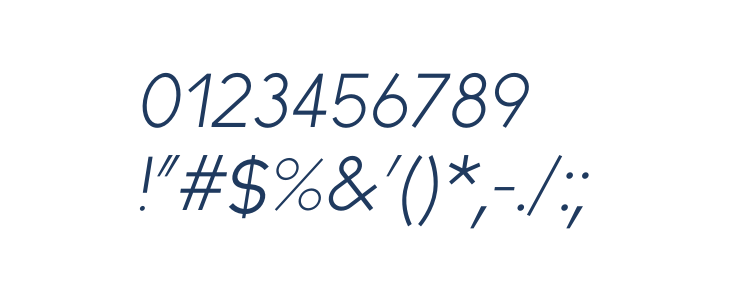 Orchis Prima Italic Other Characters