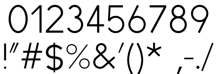 Orchis Prima Font OTHER CHARS