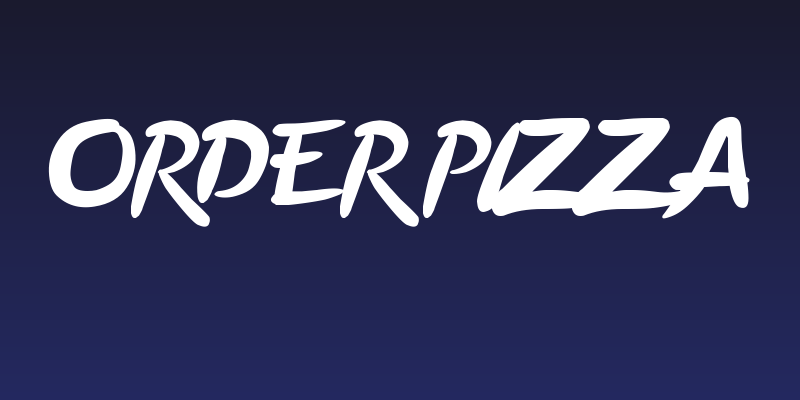 Order Pizza Social Header