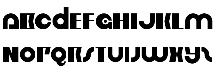 Order in Chaos Font LOWERCASE