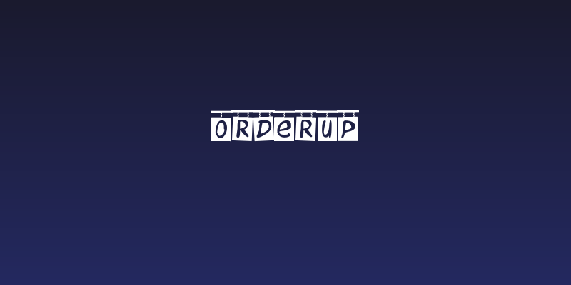 OrderUp Social Header
