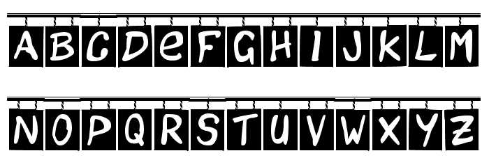 OrderUp Font LOWERCASE