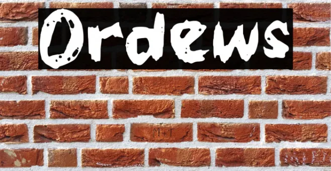 Ordews Example 3