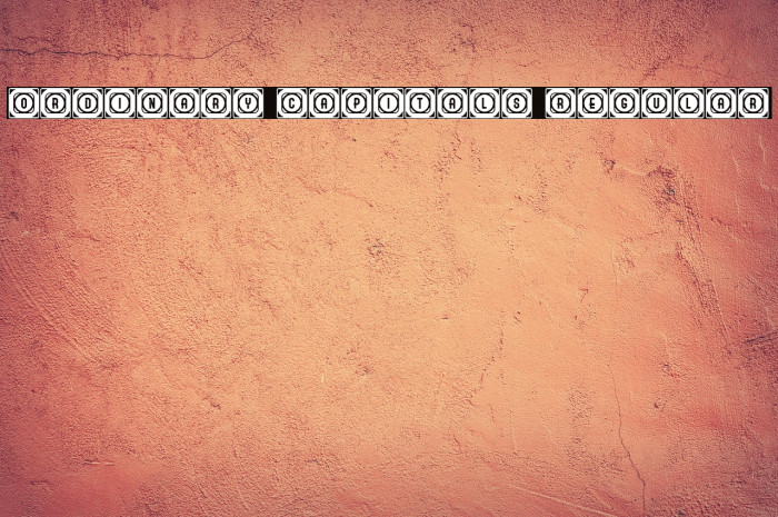 Ordinary Capitals Regular Example 3