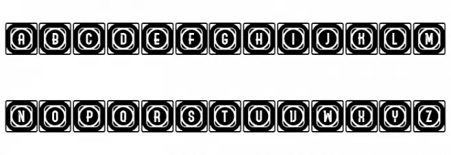 Ordinary Capitals Regular Font Litere mici