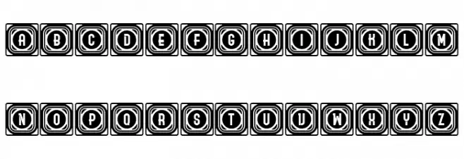 Ordinary Capitals Rustique Regular 字体 大写